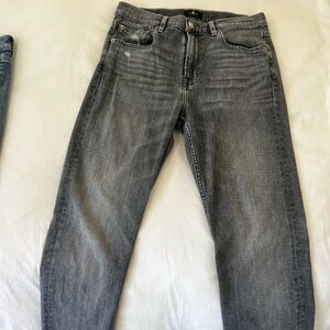 7 for All Mankind slim fit jeans